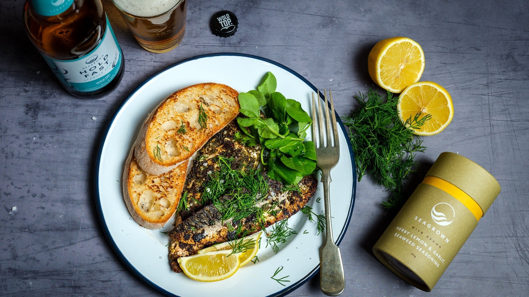 Summer BBQ Recipe: Herby Lemon & Garlic Mackerel Fillets