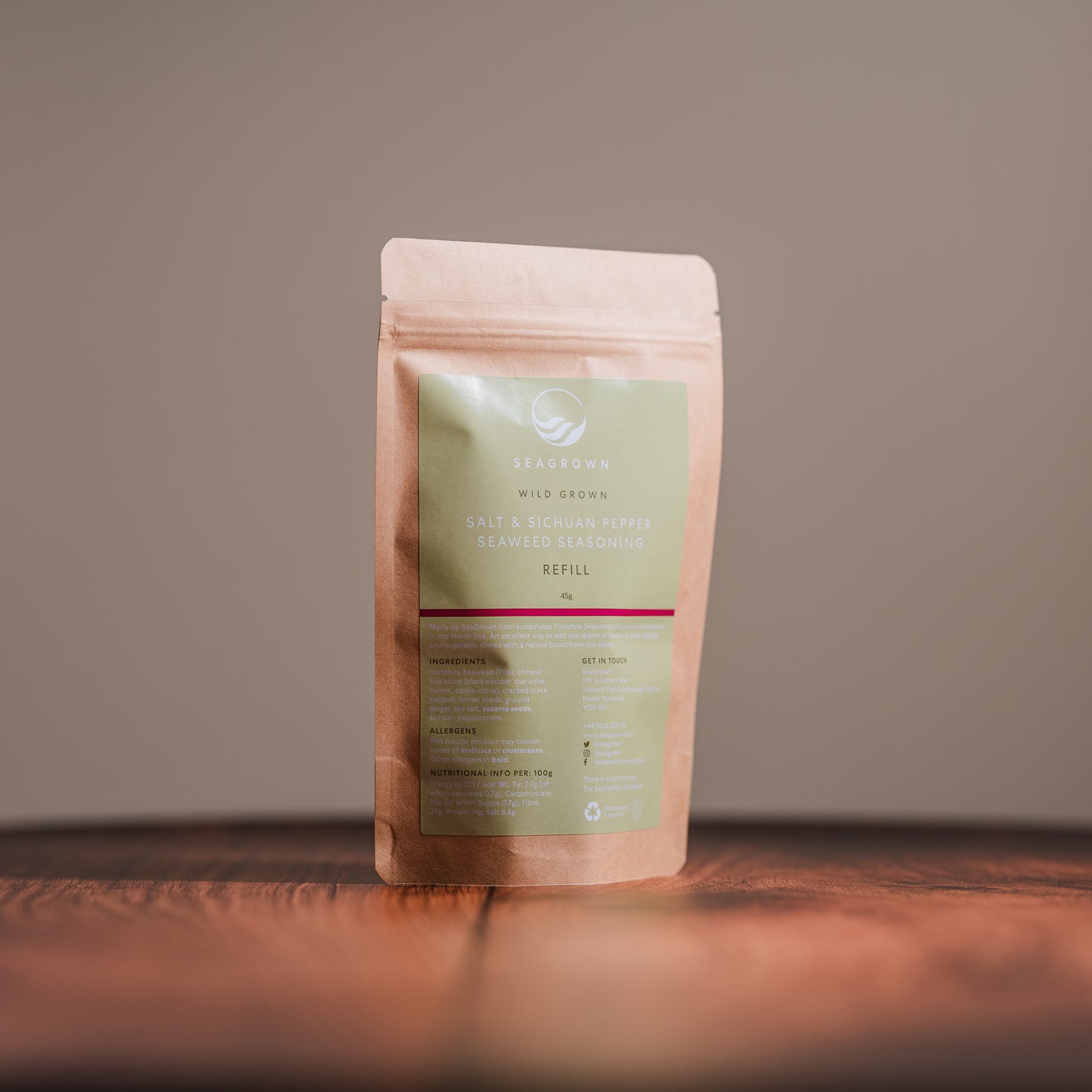 Salt & Sichuan Pepper Seaweed Seasoning